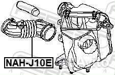 Патрубок фильтра воздушного nissan qashqai J10E