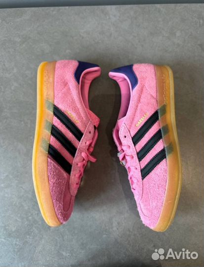 Adidas gazelle indoor pink purple оригинал