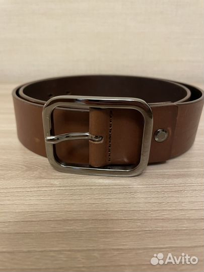 Ремень trussardi jeans коричневый 100