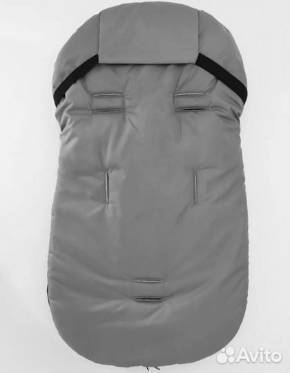 Зимний конверт в коляску + муфты