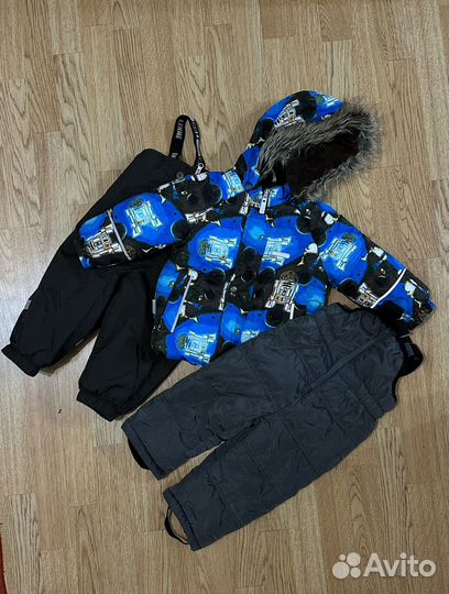 Комплект куртка и полукомбинезон 80-86