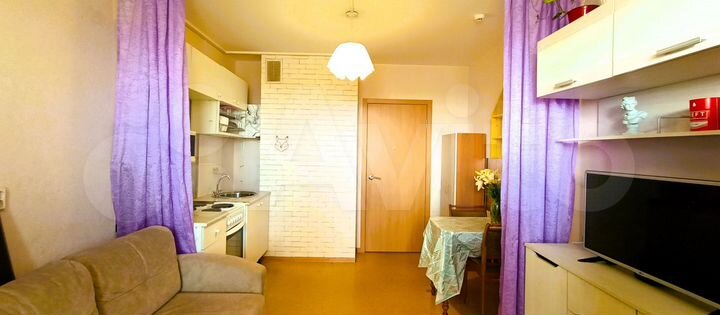 Квартира-студия, 26,2 м², 12/13 эт.