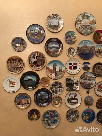 Коллекция настенных тарелок