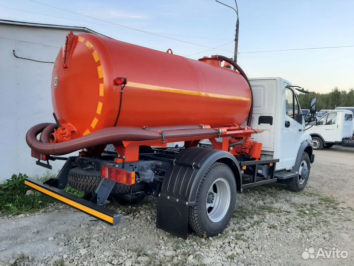 Мв-4 вакуумная машина ацв-4-газ C41R13, объем 4,3м