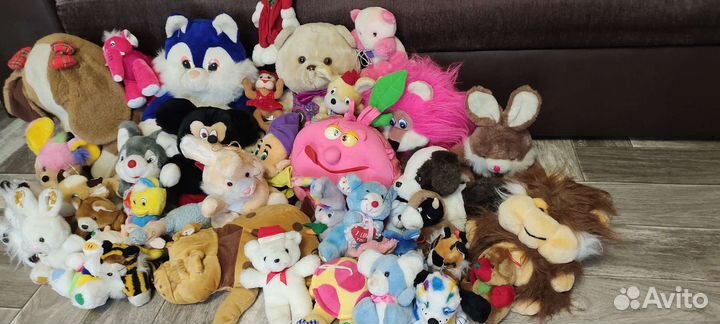 Мягкие игрушки мешок