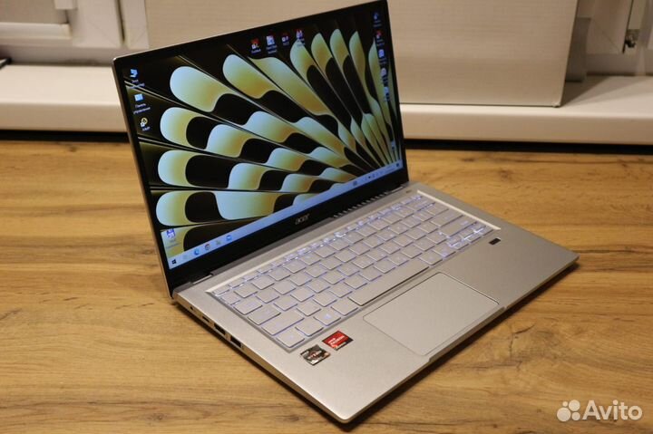Acer swift 3 мощный ультрабук ryzen 5 5500