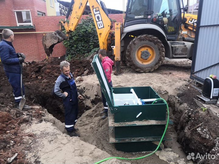 Автономная канализация, монтаж/обслуживание