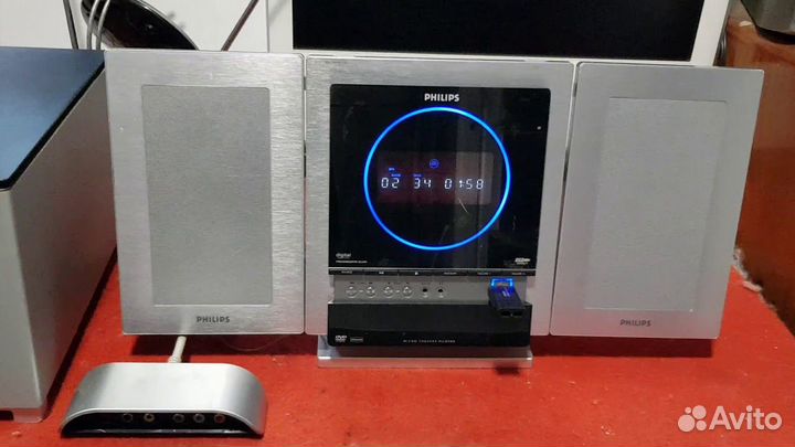 Музыкальный центр philips mcd288 с сабвуфером