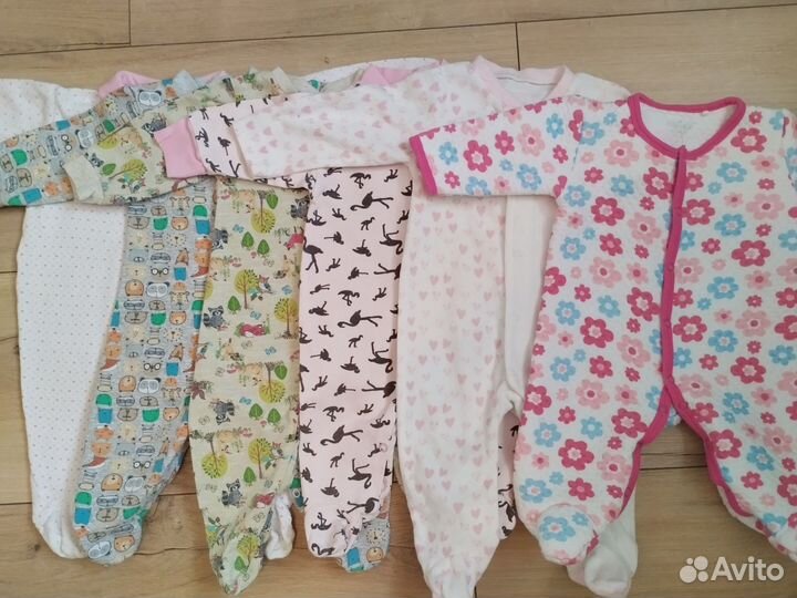 Слипы боди комбинезоны 50,56,62