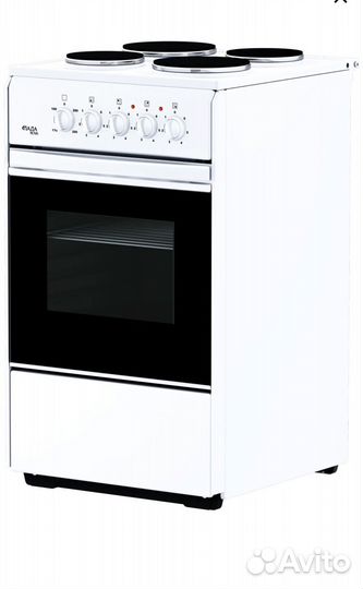 Электрическая плита лада nova AE 14027 W, белый