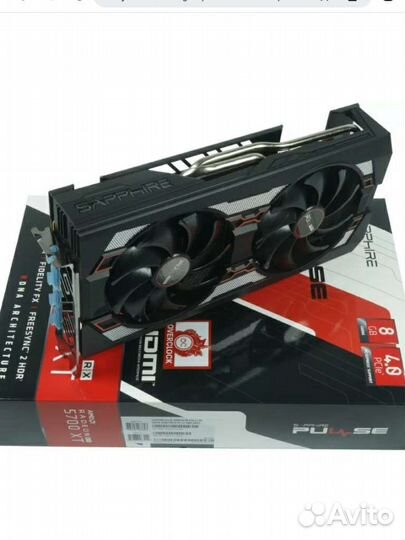 Видеокарта,Sapphire rx 5700 Xt pulse