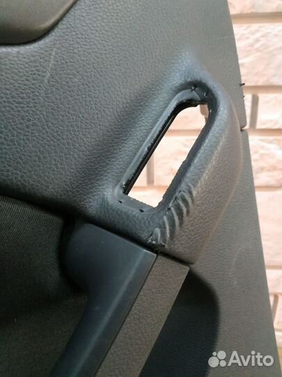 VW Golf 6 Обшивка двери задней левой