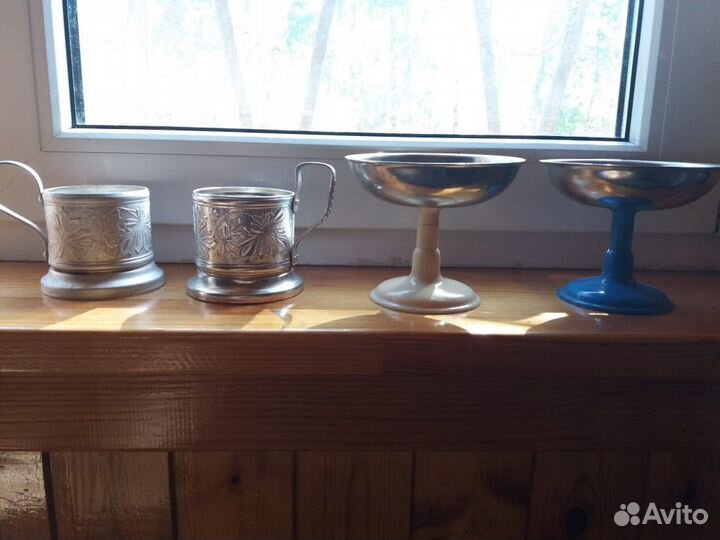 Подстаканники и креманки