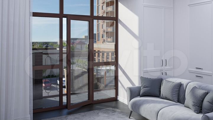 3-к. квартира, 103,8 м², 6/21 эт.