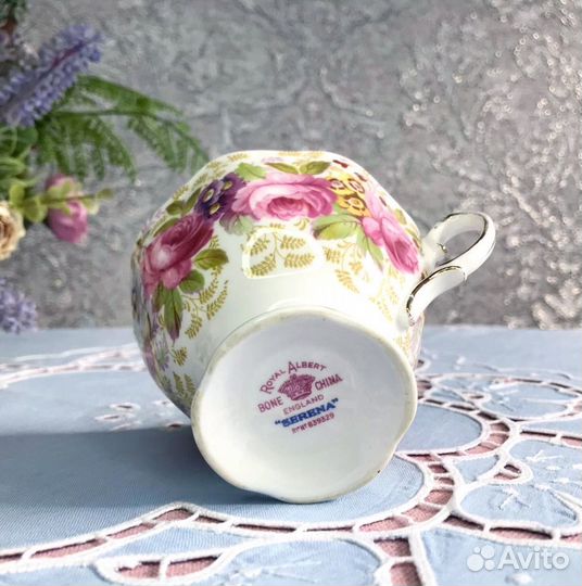 Чашка Serena Royal Albert, винтаж, Англия