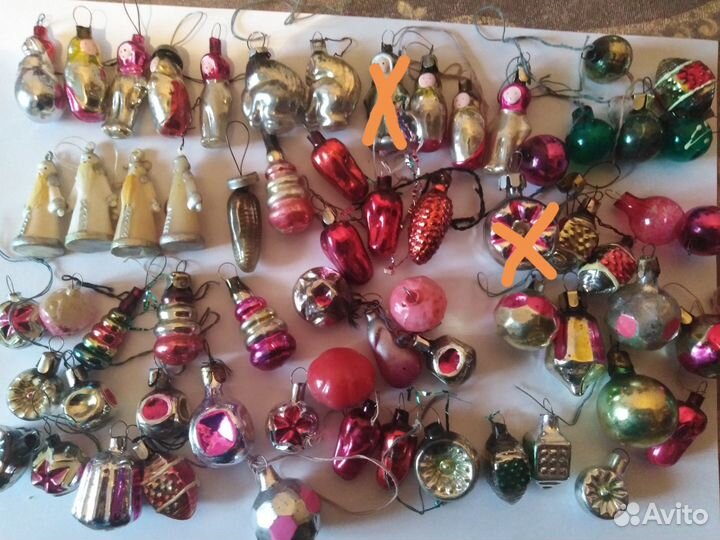 Елочные игрушки СССР