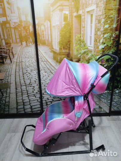 Коляска санки