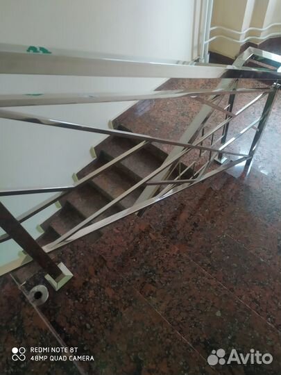 Перила, поручни из нержавеющей стали