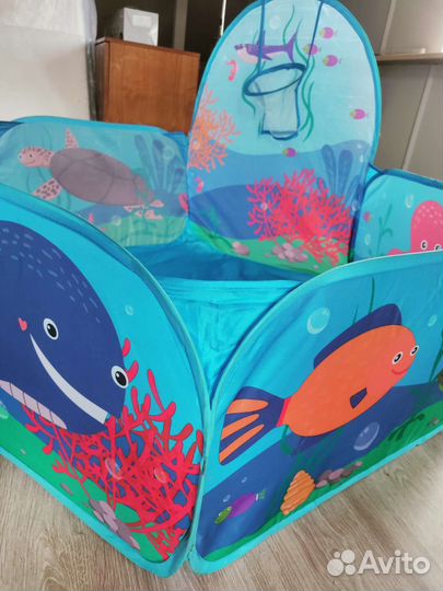 Детский сухой бассейн с шариками