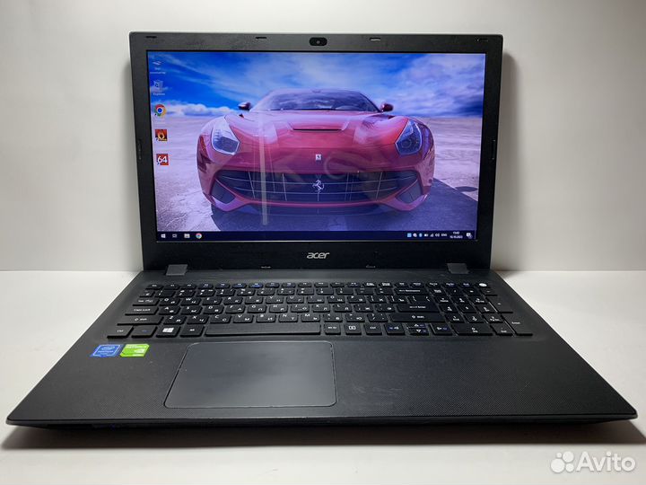 Игровой ноутбук Acer intel/8gb/2видеокарты/ssd+hdd