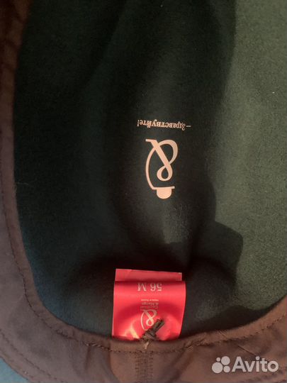 Шляпа женская 56 размер М зеленая