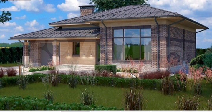 Дом 146 м² на участке 8 сот.