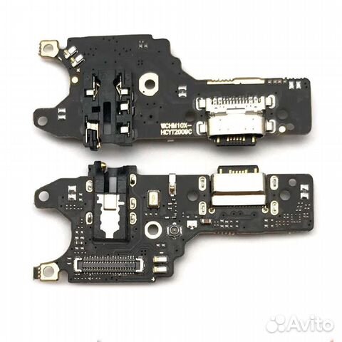 Плата для Xiaomi Redmi Note 9 нижняя с системным р
