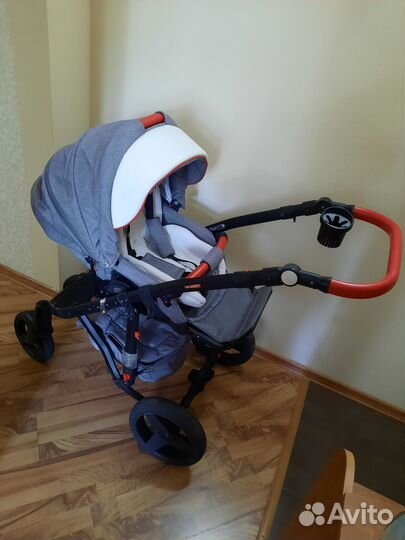 Коляска 3 в 1 BeBe-Mobile Movo Adamex