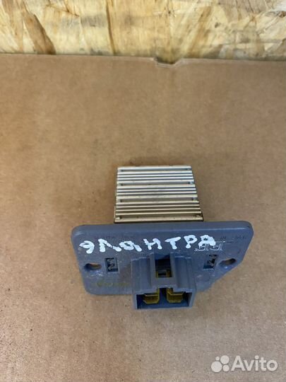 Резистор отопителя hyundai elantra