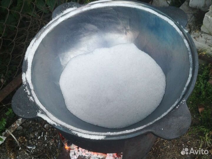 Приготовлю казан к использованию