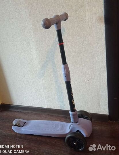 Самокат детский трехколесный бу