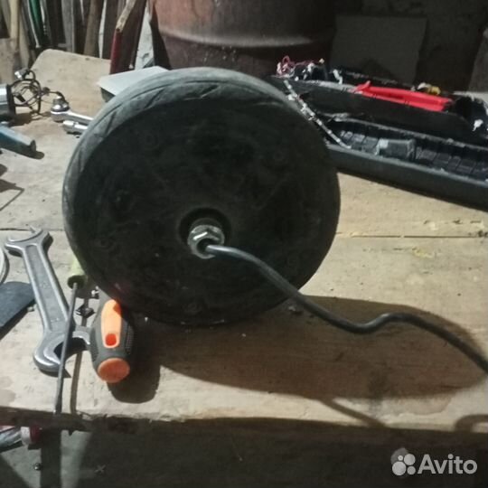 Колесо самокат электро