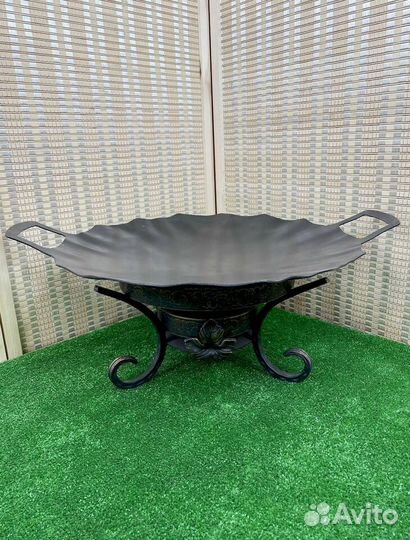 Садж из вороненой стали 50 см