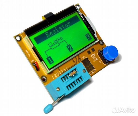 Тестер компонентов LCR-T4 (емкость, индуктивность)