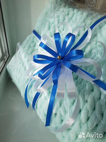 Плед вязаный (детский)