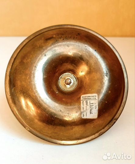 Пепельница СССР латунь Индия