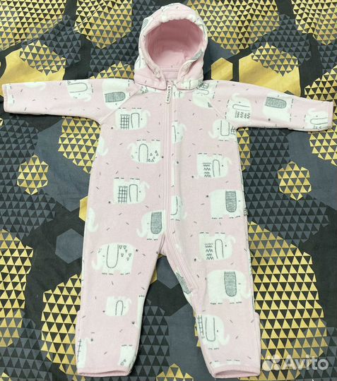 Флисовый комбинезон crockid 74