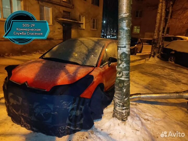 Отогрев и запуск авто в мороз Архангельск