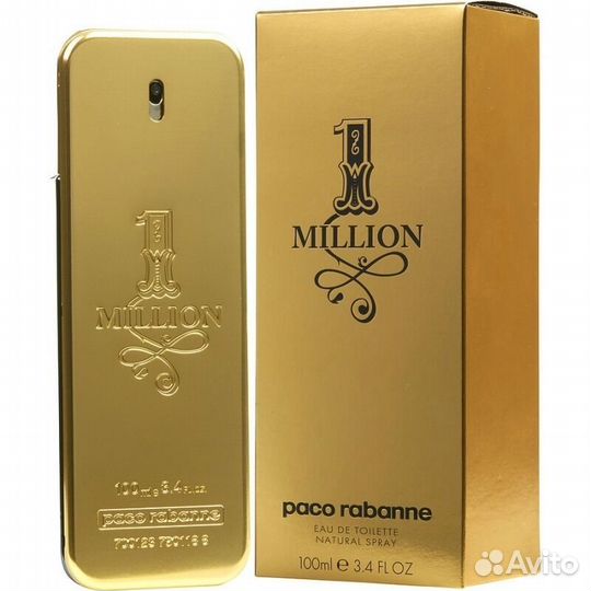 Paco Rabanne 1 Million Eau De Toilette For Men/100