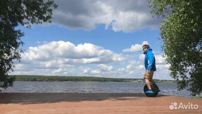 Обучаю езде на моноколесе