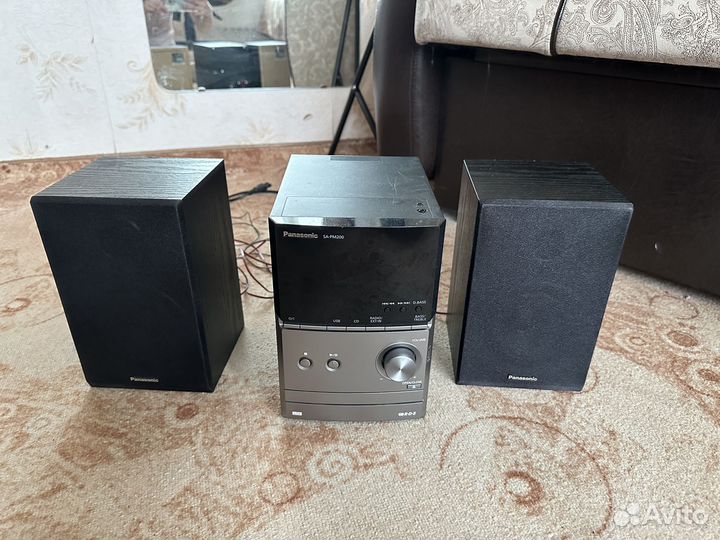 Музыкальный центр panasonic sa-pm200
