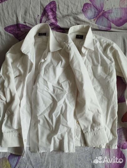 Рубашка школьная