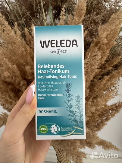 Weleda тоник для роста волос с розмарином