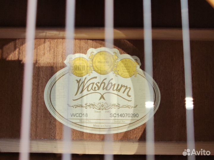 Гитара акустическая Washburn WCd 18