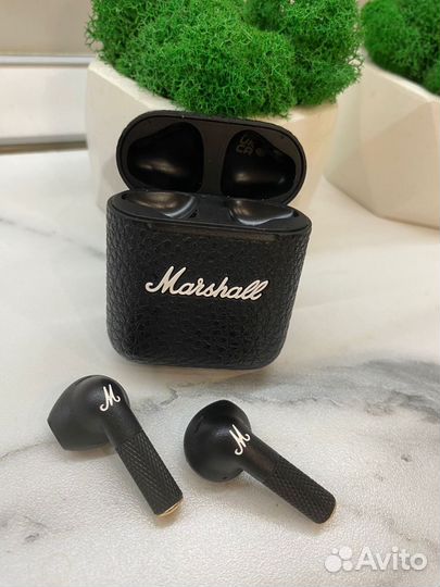 Беспроводные наушники marshall minor 3 чёрные