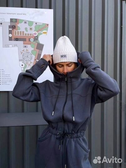 Комбинезон женский на флисе