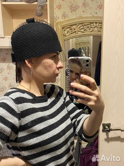 Шляпа фетровая женская