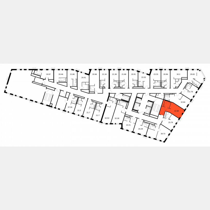 Апартаменты-студия, 32,7 м², 15/15 эт.