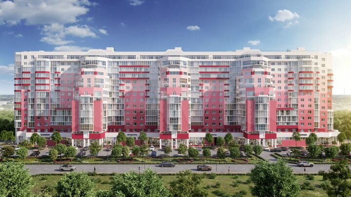 2-к. квартира, 55 м², 8/14 эт.