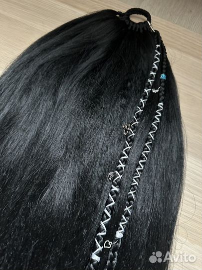 Хвост на резинке